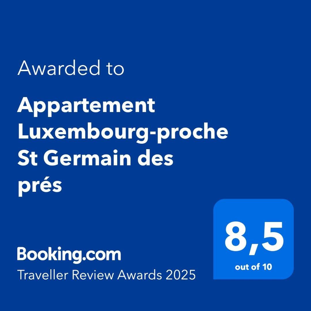 Appartement Luxembourg-Proche St Germain Des Pres Paris Exterior photo